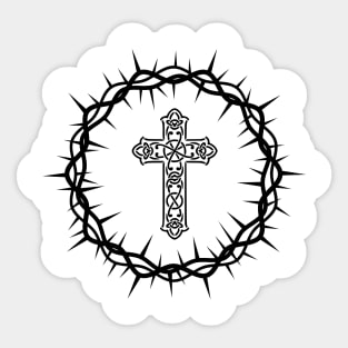 Cross Of Faith Sticker